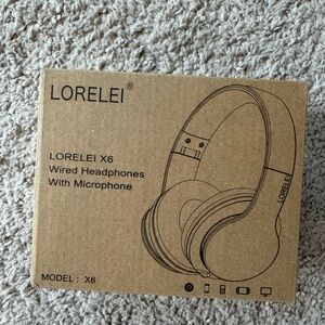 Nwb Lorelei X6 Wired Headphones with Microphone